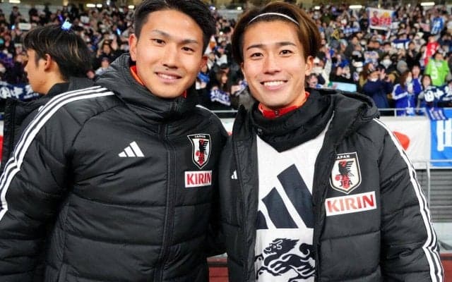 「それしか見えない」「マジでイケメン」長友と久保の絡みの裏で…中村敬斗の笑顔にファンが悶絶「爽やかすぎないか？」