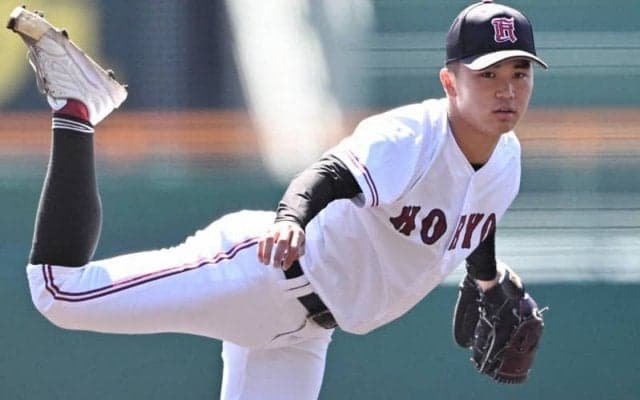 広陵の高尾、ダルビッシュ以来の無安打無得点ならず　センバツ