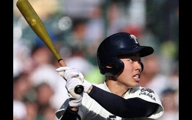 大阪桐蔭・境がランニング本塁打　100メートルは11秒06　センバツ