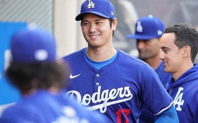 大谷翔平の歓迎の裏で…“小さな応援団”に脚光「最高の笑顔」　球団公式が捉えた主役