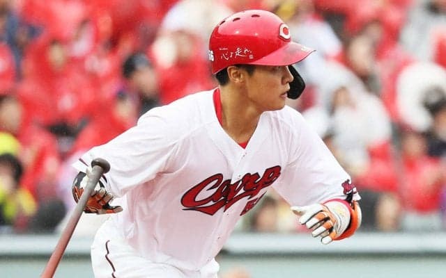 大阪観光大初のプロ野球選手、広島・久保修は新井貴浩監督も認めたポテンシャルで熾烈な外野手争いに参戦
