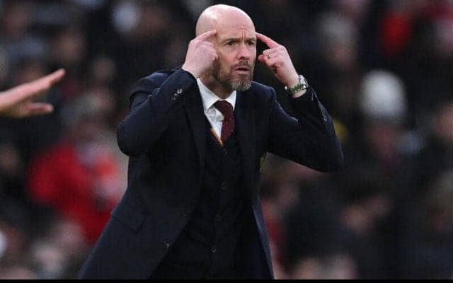 テン・ハグが注目どころの進退に無関心を強調　「気にしていない」