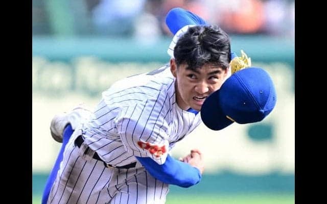 中央学院の二刀流・颯佐　ポーカーフェースを崩した理由　センバツ