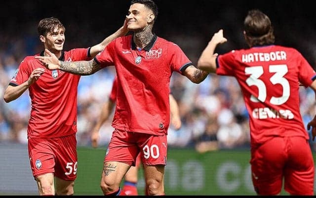 アタランタが敵地で3発完勝！　ナポリはカルツォーナ新体制のセリエAで初黒星に…【セリエA】