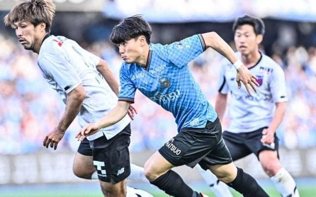 「三笘に見間違えるほど最高な切り返し」J1川崎の下部組織出身ルーキーの「初出場での切り替えしアシスト」が大絶賛！「この切り返し 某三笘さんや」と“先輩”と重ねる声