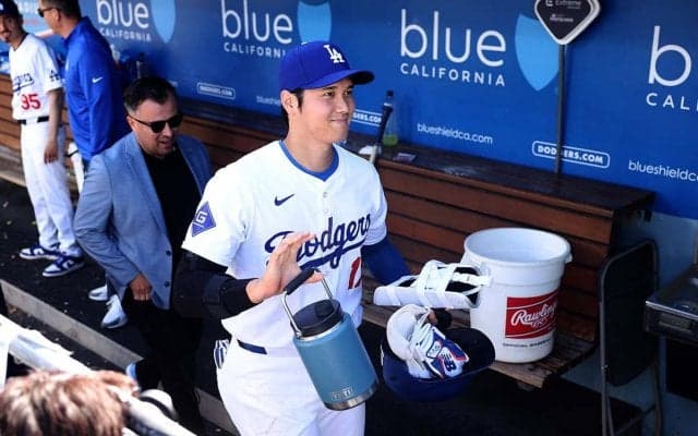 【MLB】大谷翔平は183キロの強烈右前打、山本由伸は4回無失点快投で躍動　2015年以来雨天中断のアクシデントも再開へ