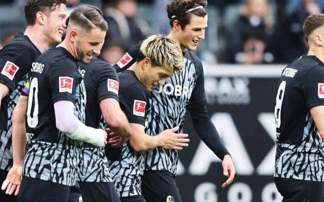 【ブンデスリーガ日本人選手】堂安の今季4点目などでフライブルクがボルシアMGに完勝！