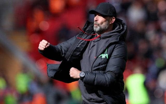 「勝つに値すると全員が思っていた」ブライトン相手に苦しむも逆転勝利のリバプール、デ・ゼルビ率いるチーム相手に「最高のパフォーマンス」