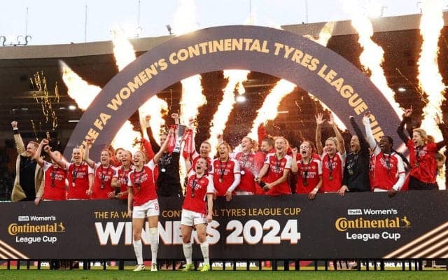 アーセナルが2年連続チェルシーを下し連覇達成！ チェルシーはシーズン4冠が潰える【FA女子コンチネンタルリーグカップ】