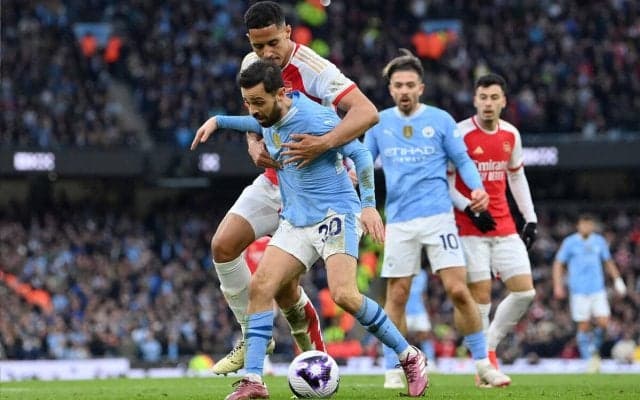 「100%満足しているわけではない」シティをホームで2年半ぶりに無得点に抑えたアーセナル、サリバは守備に手応えも「勝たなければ」と優勝に意欲