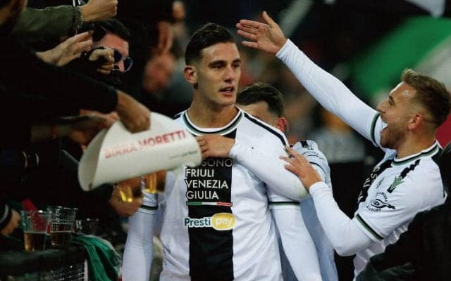 イタリア産の201cmFWルッカをウディネーゼが買い取りへ…先月A代表初招集の23歳は即転売も？