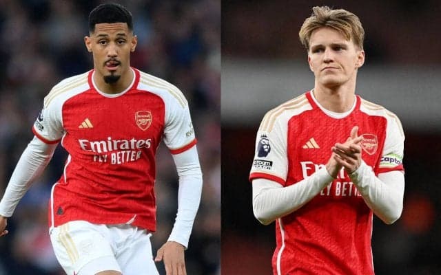 シティ完封貢献のサリバをウーデゴールが称賛 「これほど完成された選手はいない」