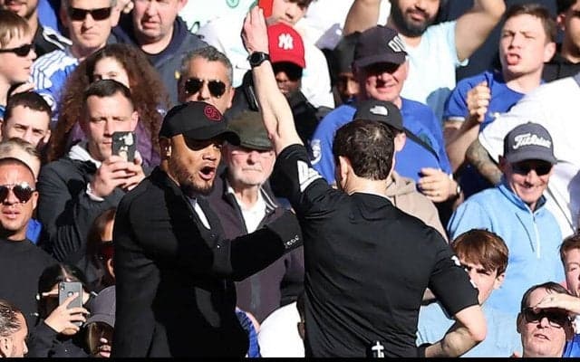 プレミアリーグ最多退場のバーンリー、コンパニが審判批判｢今季は質が十分ではない｣