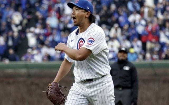 今永昇太が無四球9Kで本拠地開幕白星、1901年以降のメジャーで「史上2人目」の記録的デビュー戦に