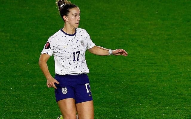 なでしこも要警戒、アメリカ女子代表ボランチが後半ATに強烈弾！　杉田妃和のチームメイト