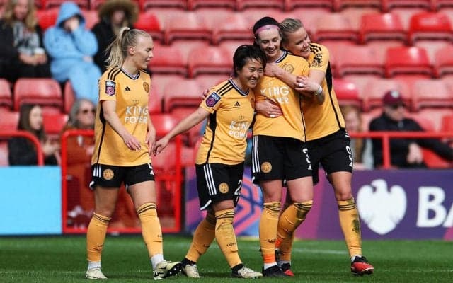 1G1Aと大活躍のレスター籾木結花、リーグ公式は「エクセレント」　指揮官も賛辞「素晴らしいクオリティ」