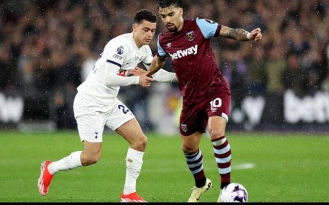 スパーズが終始攻勢もウェストハムの堅守を崩せず上位対決はドロー決着【プレミアリーグ】