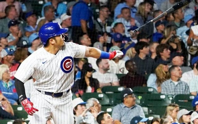 鈴木誠也、自己最速185キロの1号2ラン　爆速弾に本拠地騒然…今季の日本選手初アーチ