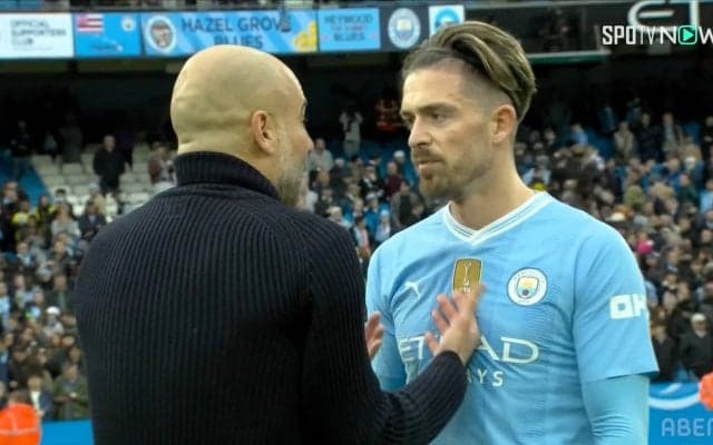 「なぜピッチで罵倒するんだ！」ペップの“公開説教”に批判の声…グリーリッシュが落ち込んだマシンガントークの一部始終「ただのコーチング」と異なる意見も