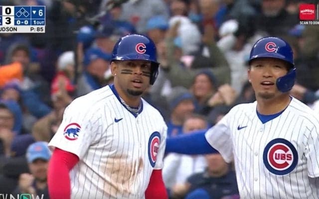 批判殺到！ カブス・鈴木誠也も大歓喜した史上最悪レベルの“ザルすぎる守備” 「そりゃ弱いわけだ…」「何やってんの？」　今永の初勝利をアシストした珍プレーにファン騒然