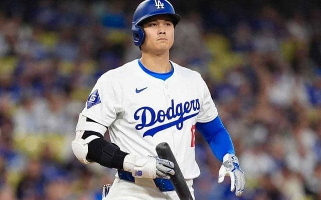 大谷翔平、自己ワーストの開幕8戦HRなし　4試合ぶり無安打で打率.242、ド軍3連勝