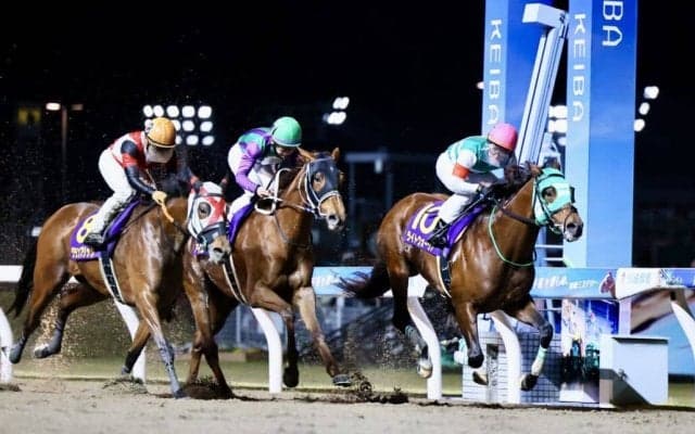 【川崎記念】ライトウォーリアが中央勢撃破…ゴール前の大接戦を制する