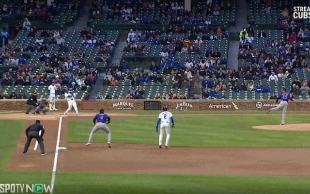 カブス・鈴木誠也、大谷翔平レベルのとんでもないパワーだった！ 185キロ超え“超低空弾丸ライナー”でMLB屈指のスラッガー級の打球スピードを叩き出していた