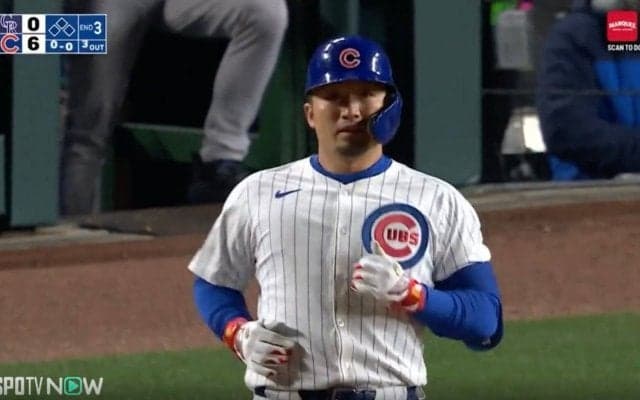 一体、何が起こった？あそこまで飛ばすのか… カブス・鈴木誠也が“ホームラン未遂弾”後に見せた“表情”にファン騒然 「狙ってたな」「一発出て完全覚醒したな」