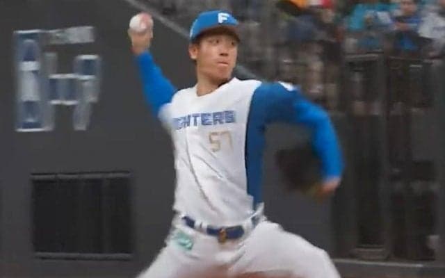 SNS騒然…ハム24歳が「とんでもない投手」　6回まで完全投球、ドラ8の覚醒にファン衝撃