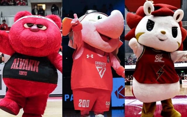 Bリーグのマスコットオブザイヤー上位3位が発表…千葉Jジャンボくんら決選投票へ