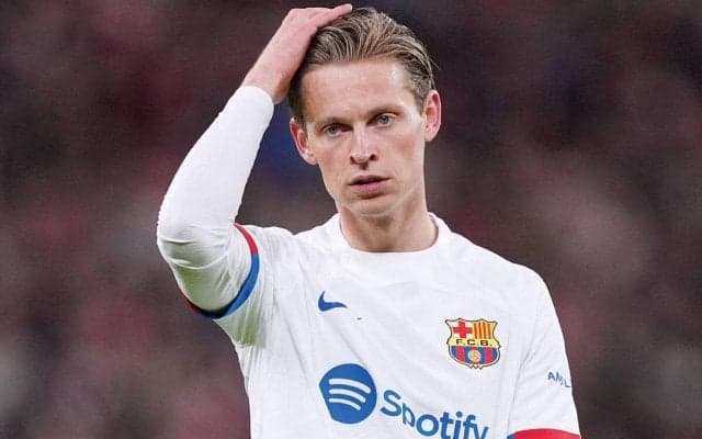 1カ月離脱のデ・ヨングが練習復帰、10日パリでのPSG戦に帯同へ