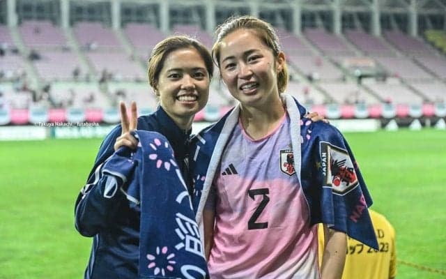 「何だこの可愛さ」なでしこ長谷川唯＆清水梨紗の仲良し“舞妓風”お辞儀が「かわいい」と話題！「最後のお辞儀でノックアウト」「仲が良くて微笑ましい」の声