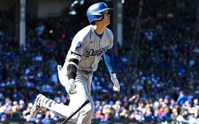 「ファウルかと思ったら」　大谷翔平の技あり弾に驚愕「ポテンシャルが違いすぎます」