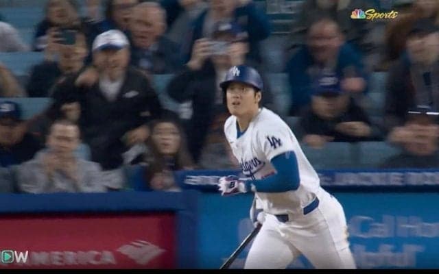 大谷翔平、一瞬見せた“ドヤ顔”がヤバすぎると話題に　フルスイング後、特大アーチを“確信”して見送る表情にファン騒然「カッコ良すぎるだろ」「完全覚醒！」