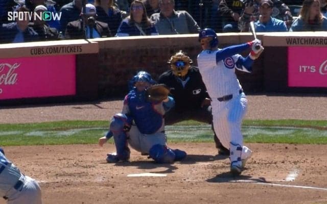 鈴木誠也のパワーはもはや大谷翔平と同レベル！？痛烈流し打ちが瞬時にフェン直「誠也、絶好調」「パワー付いたな」