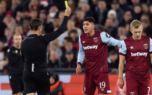 35試合でイエロー15枚…今季プレミア上陸のメキシコ代表MFに指揮官が見解「まだスピード感に慣れていない」