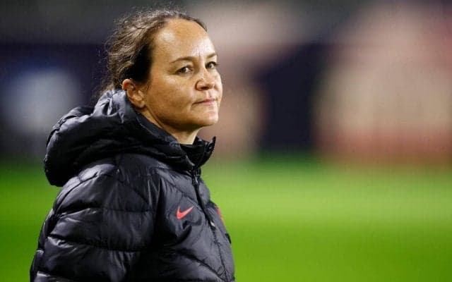 なでしこ戦控えるアメリカ女子監督、日本を分析し警戒も自信「手ごわい相手にどれだけできるか楽しみ」