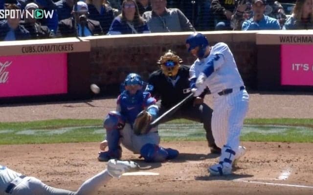 巨大化したカブス・鈴木誠也のパワーがヤバすぎると話題に　相手投手もヒヤリ… “ホームラン未遂”のフェン直大飛球に球場騒然 「打球音すげえ」「今年は違うな」