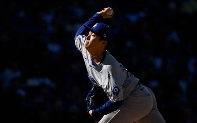 山本由伸、5回3安打無失点で初勝利の権利　8Kはメジャー自己最多…誠也とは2打数無安打