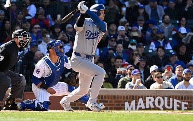 大谷翔平、3試合連続マルチで山本初勝利を演出　2安打1四球で9日ぶり打率3割台に