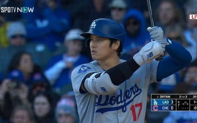 大谷翔平、3戦連続5度目マルチ安打で山本由伸の初勝利を援護 打率も.304まで上昇 ドジャースも逃げ切り勝利