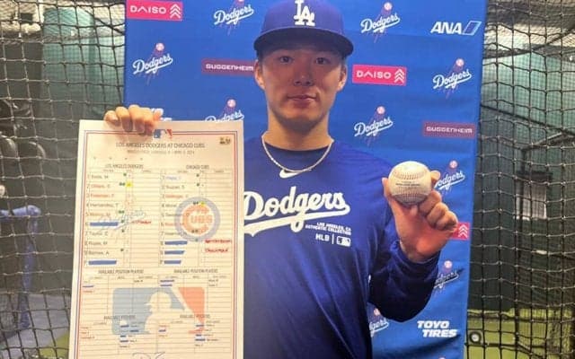 山本由伸、大谷翔平から「ナイスピッチ」　初勝利のビールかけに笑顔「何の味かわかんない」