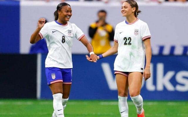 なでしこ戦同点弾のアメリカ女子代表19歳FW、初先発からの5試合連続ゴールで同国史上初の記録に