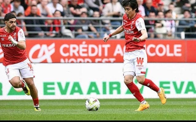 伊東純也が攻撃牽引もニースの堅守破れず…中村敬斗も途中出場のS・ランスは2戦連続ドロー【リーグ・アン】