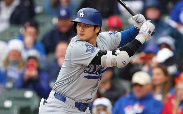 大谷翔平、4戦連続マルチもド軍完敗　雨にも負けず三塁打＆適時二塁打、打率.320上昇