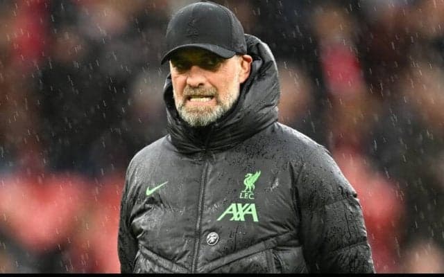 クロップ監督が引き分けのユナイテッド戦に「勝てた試合」　首位陥落も「それでいい」