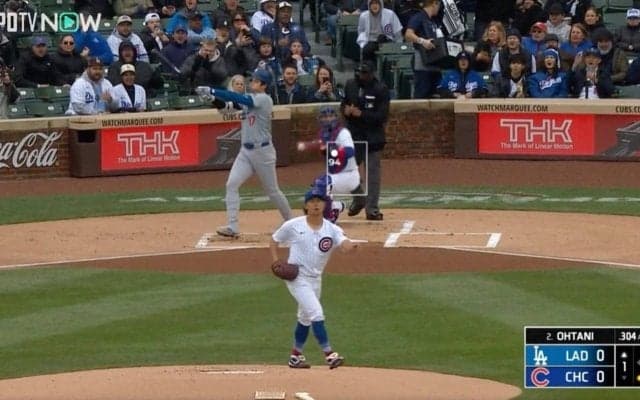 大谷翔平に何が起こったのか…！？ カブス・今永昇太がドヤ顔！フルスイング三振を奪った渾身のストレートがヤバすぎると話題に 「これは良い対決」