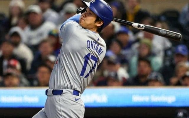 大谷翔平の3号本塁打は今季初の”逆方向”への一発！好調の”バロメーター発現”に現地メディア興奮「ミネソタのファンにショーを披露した」