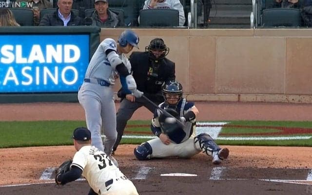 大谷翔平、驚速ツーベースで初出場から“14試合12長打”の球団記録を更新 6試合連続安打でドジャースのリーグ10勝一番乗りに貢献