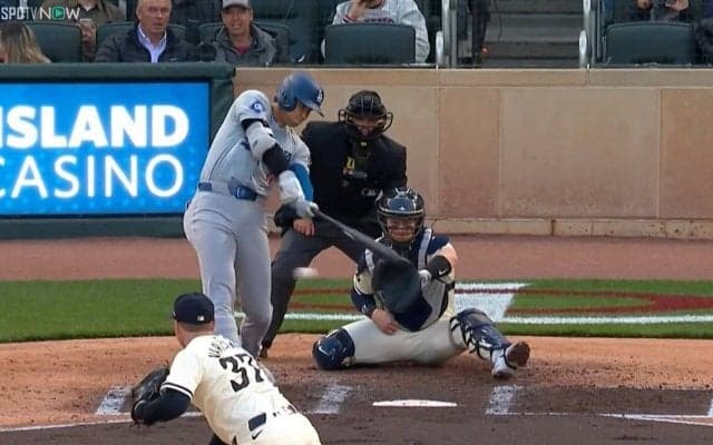 わずか3秒の「大谷劇場」天然芝でこれはやばい！ 元メジャー選手が驚愕 「打球スピードのレベルが違う」